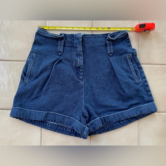 Sézane - Denim Rome Shorts - US Size 8 - Picture 3 of 6